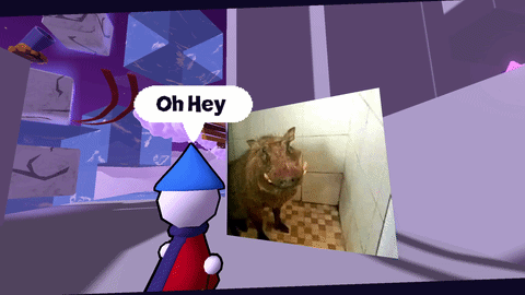 Gif of a simple dialogue choice example