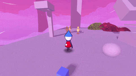 A gif that shows how arms adjust to different sizes of grabbabables.