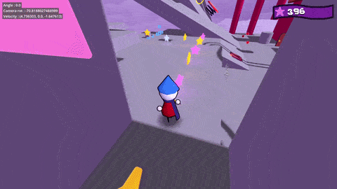 A GIF showing off the new star counter UI